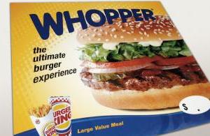 Burger King Translite