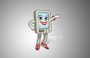 Miss GPS character