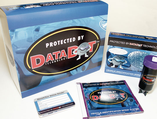 DataDot kit packaging