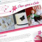 Once Upon a Cake website